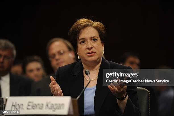 Solicitor General Elena Kagan begins her third day of confirmation hearings that will determine if she becomes the next Supreme Court Justice, on...