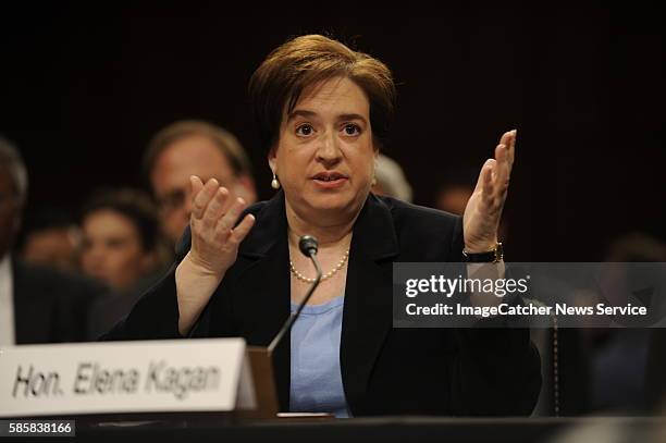 Solicitor General Elena Kagan begins her third day of confirmation hearings that will determine if she becomes the next Supreme Court Justice, on...