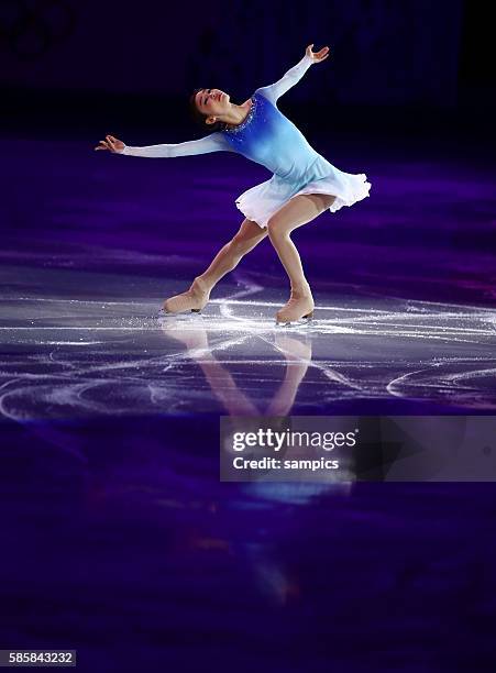 Yuna Kim 2. Ladies Figure skating Exhibition Iceberg Skating Palace XXII Olympic Winter Games Sochi 2014