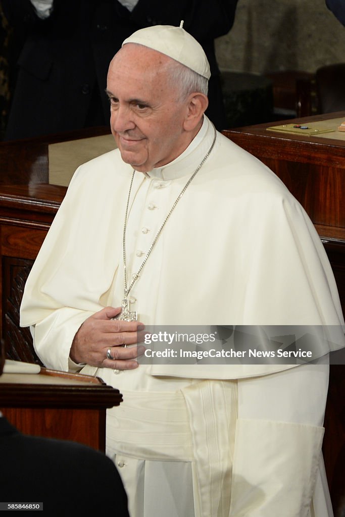 S. Capitol Washington DC Pope Francis addresses the 114th U.S.... News