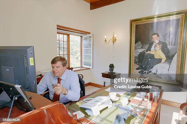 Johann Rupert, fifty-four year old executive chairman of luxury brand company Richemont SA, which owns brands like Cartier, VanCleef & Arpels,...
