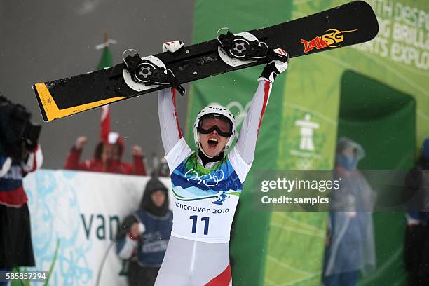 Bronzemedaille fur Marion Kreiner Olympische Winterspiele 2010 in Vancouver Snowboard Parallel Riesenslalom Damen Olympic Winter Games 2010 :...