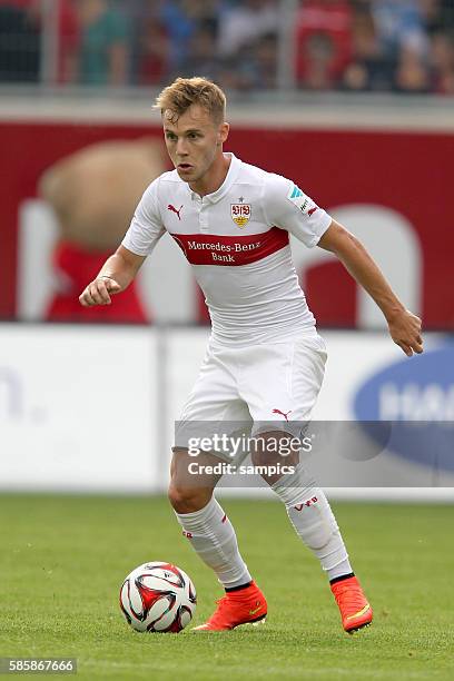 Alexandru Maxim VfB Stuttgart 1 Fussball Bundesliga Testspiel VfB Stuttgart Heidenheim Saison 2014 / 2015