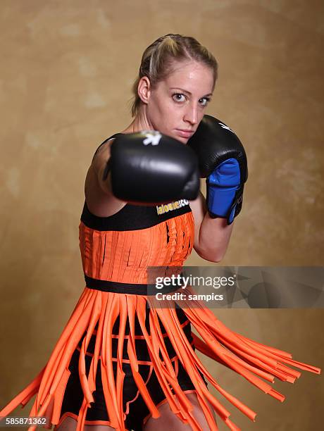 Kickboxen Weltmeisterin Cindy Metz GER