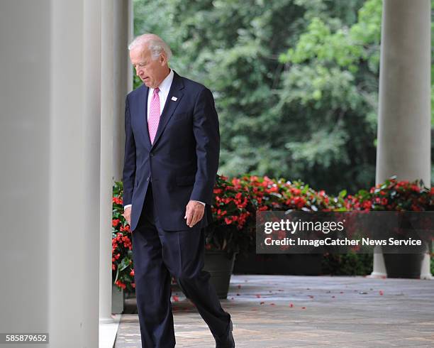 Vice President Joe Biden arrives to view President Obama sign the Family Smoking Prevention and Tobacco Control Act, a historic legislation granting...