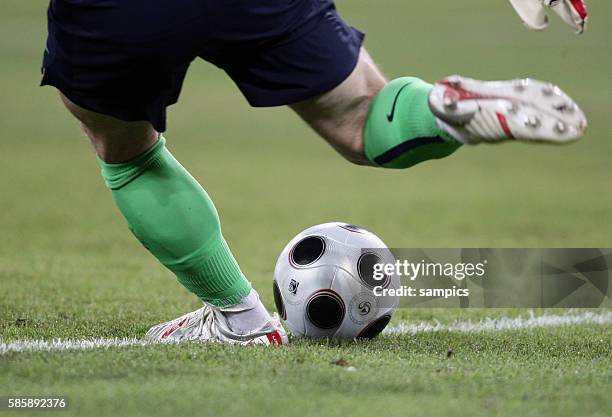 Igor Akinfeev during the EURO 2008 Quarter Final match between the Netherlands and Russia at the St Jakob Park stadium, Basel, Switzerland.