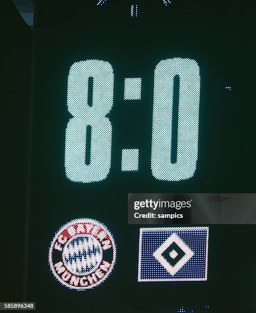 Bundesliga Fussball FC Bayern München - Hamburger SV Saison 2014/ 2015