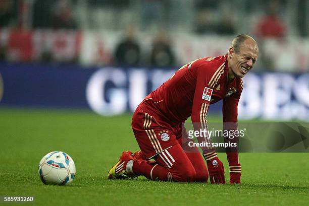 Arjen Robben Fußball 1. Bundesliga : FC Bayern München - Borussia Dortmund 0:1
