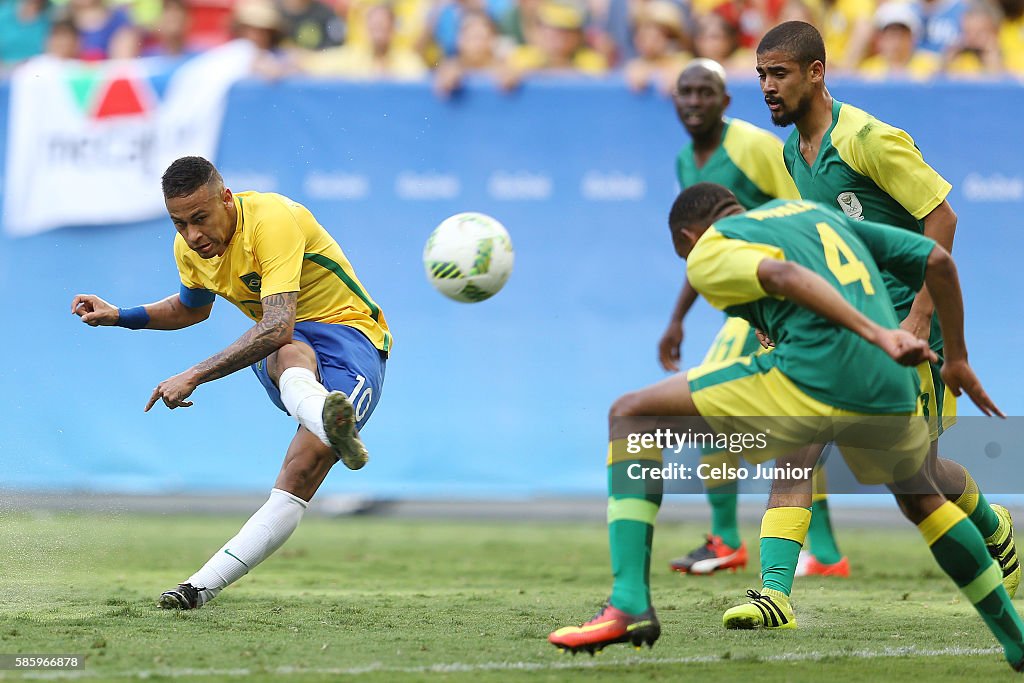 Brazil v South Africa: Men's Football - Olympics: Day -1