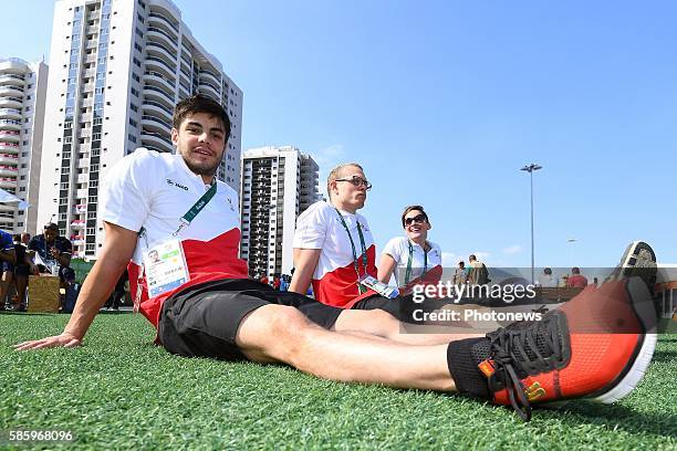 Heersbrandt Francois of Belgium during Swimming Zwemmen Natation before the Rio 2016 Summer Olympic Games on August 04, 2016 in Rio de Janeiro,...