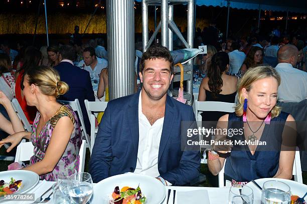 Billy McFarland and Carol Mac attend The 23rd Annual Watermill Center Summer Benefit & Auction at The Watermill Center on July 30, 2016 in Water...