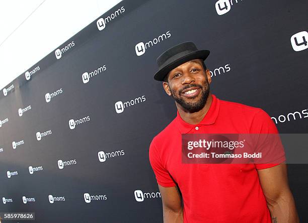 Stephen "tWitch" Boss attends the 4moms Car Seat launch event at Petersen Automotive Museum on August 4, 2016 in Los Angeles, California.