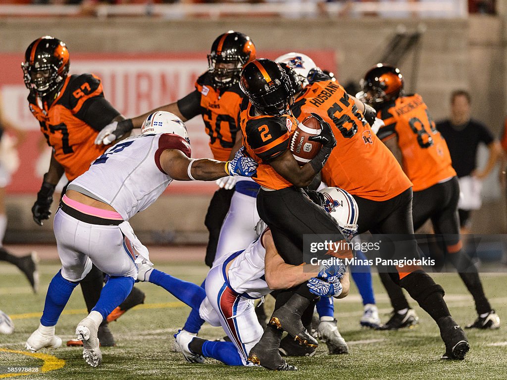 BC Lions v Montreal Alouettes