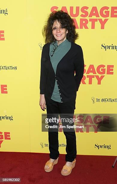 Directror Amy Heckerling attends the "Sausage Party" New York premiere at Sunshine Landmark on August 4, 2016 in New York City.