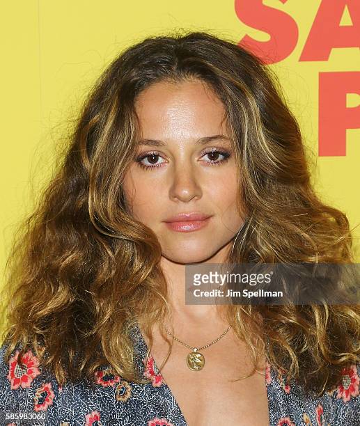 Actress Margarita Levieva attends the "Sausage Party" New York premiere at Sunshine Landmark on August 4, 2016 in New York City.