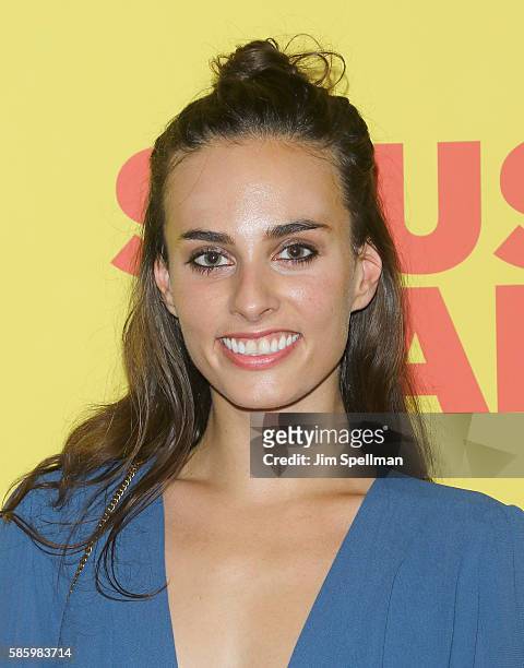 Singer/songwriter Sophie Auster attends the "Sausage Party" New York premiere at Sunshine Landmark on August 4, 2016 in New York City.