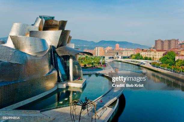 guggenheim museum - bilbao stock pictures, royalty-free photos & images