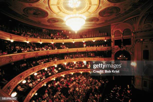 royal theater, copenhagen, denmark - musica clássica imagens e fotografias de stock