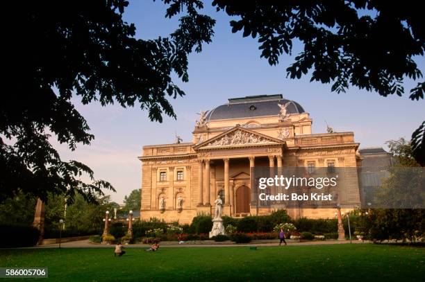 hessian state theater - wiesbaden stock-fotos und bilder