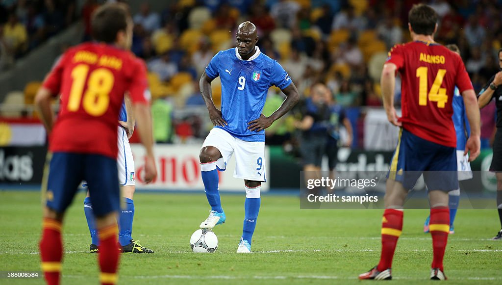Fussball EURO 2012 Finale : Spanien - Italien