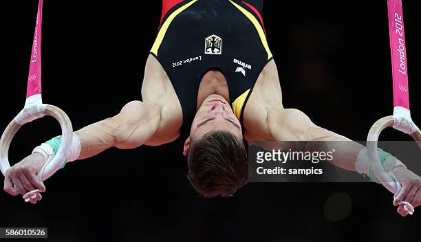 Philipp Boy Ringe Olympische Sommerspiele 2012 London : Turnen Männer Qualifikation Olympic Games 2012 London : Gymnastics Men Qualifikation North...