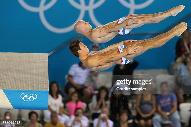 Thomas Daley , Peter Waterfield Olympische Sommerspiele 2012 London : Synchronspringen Männer 10m Turm Olympic Games 2012 London : Mennn 's diving...