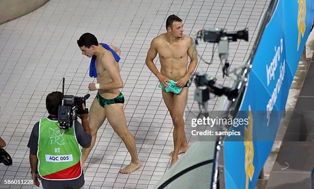 Patrick Hausding und Sascha Klein Olympische Sommerspiele 2012 London : Synchronspringen Männer 10m Turm Olympic Games 2012 London : Mennn 's diving...