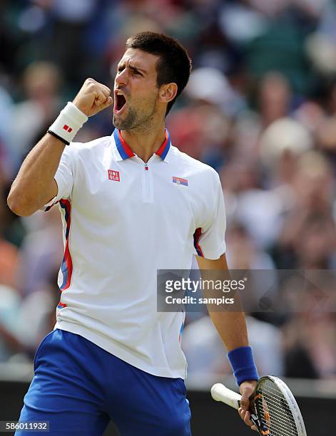 Novak Djokovic Olympische Sommerspiele 2012 London : Tennis Herren Viertelfinale Olympic Games 2012 London : men's Tennis Quarterfinal Wimbledon