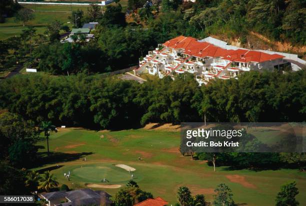st. andrew's golf course - port of spain stock pictures, royalty-free photos & images