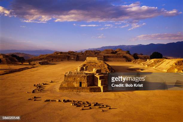 monte alban - oaxaca stock pictures, royalty-free photos & images