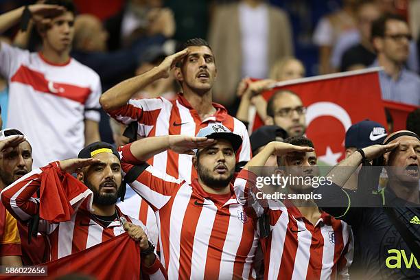Türkische fans Euro Basket 2015 : Germany - Turkey