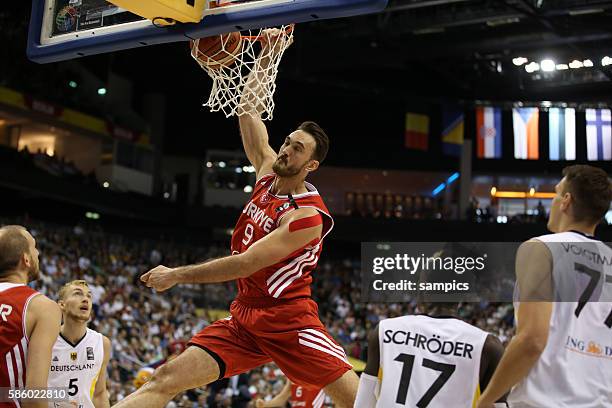Semih Erden Dunk Euro Basket 2015 : Germany - Turkey