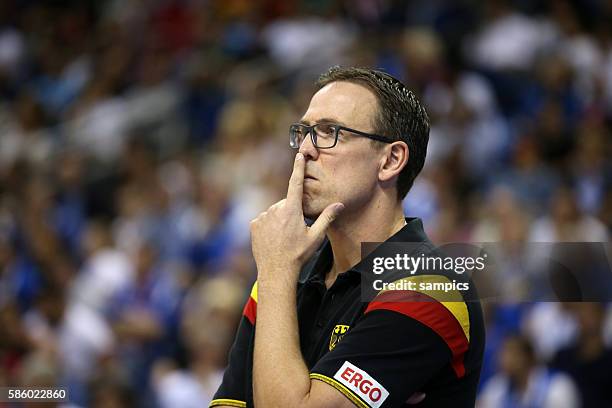 Chris Fleming , Head Coach Germany Euro Basket 2015 : Germany - Turkey