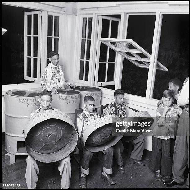Boys Playing Steel Drums, Grenada