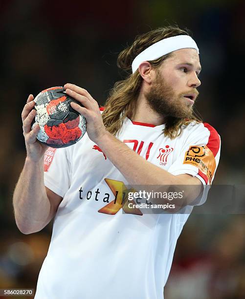 Mikkel HANSEN 12th Men's European Handball Championship EHF EURO 2016 mainround group 2 : Spain vs Denmark