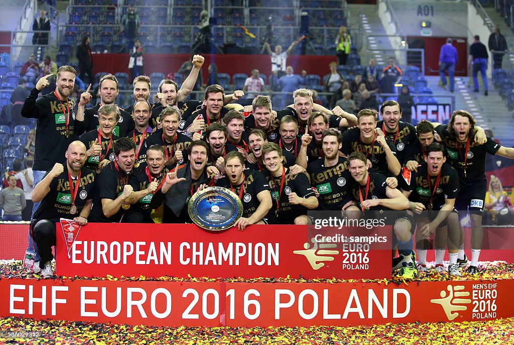 Handball - Germany vs. Spain - 2016 IHF European Championships Finals