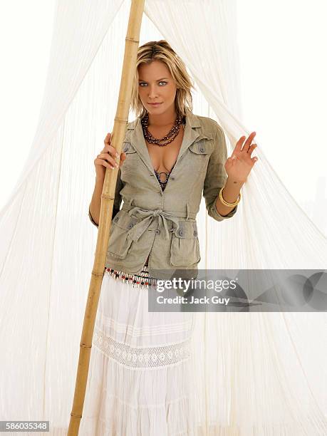 Actress Kristanna Loken is photographed OK Magazine UK in 2005 in Los Angeles, California. PUBLISHED IMAGE.