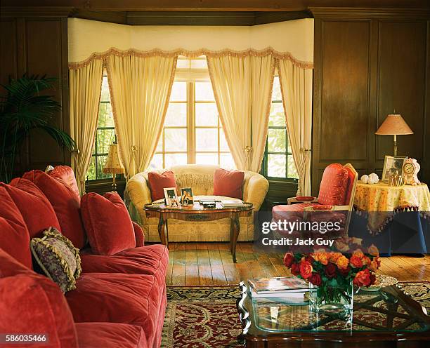Actress Melody Thomas Scott's home is photographed in 2003 in Los Angeles, California.