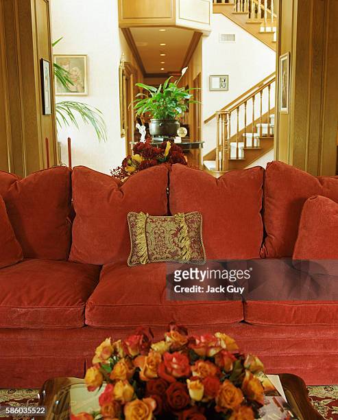 Actress Melody Thomas Scott's home is photographed in 2003 in Los Angeles, California.