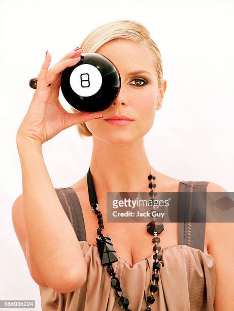 Model Heidi Klum is photographed for Item Magazine in 2006. COVER IMAGE.