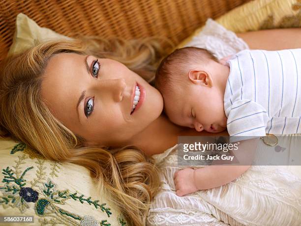 Musician Sheryl Crow and son Wyatt Steven Crow are photographed for OK Magazine in 2007 in Los Angeles, California. PUBLISHED IMAGE.