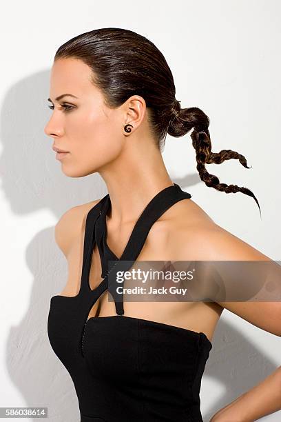 Actress Rhona Mitra is photographed in 2008. PUBLISHED IMAGE.