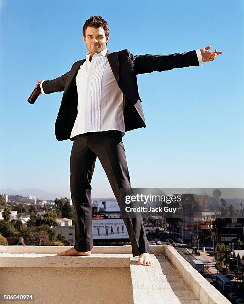 Actor Daniel Gillies is photographed for Red Magazine in 2004 in Los Angeles, California. PUBLISHED IMAGE.