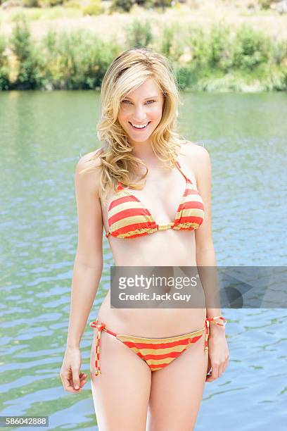 Actress Heather Morris is photographed for OK Magazine on June 14, 2010 in Los Angeles, California.