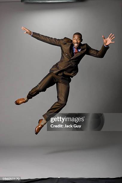 Basketball player Amar'e Stoudemire is photographed for Gotham Magazine on August 29, 2011 in New York City.