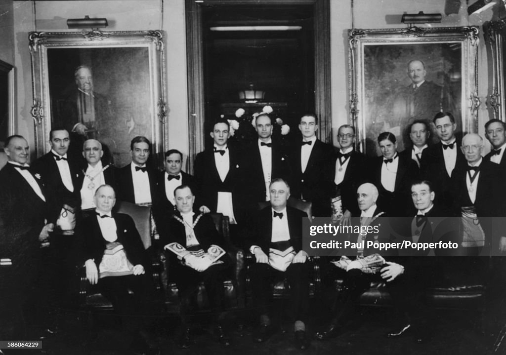 Franklin D Roosevelt And Masonic Induction