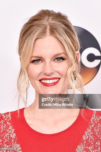 Actress Chelsey Crisp attends the Disney ABC Television Group TCA Summer Press Tour on August 4, 2016 in Beverly Hills, California.