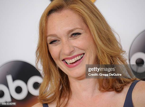 Actress Kate Jennings Grant arrives at the Disney ABC Television Group TCA Summer Press Tour at the Beverly Hilton Hotel on August 4, 2016 in Beverly...