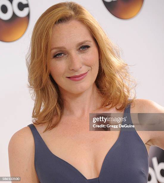 Actress Kate Jennings Grant arrives at the Disney ABC Television Group TCA Summer Press Tour at the Beverly Hilton Hotel on August 4, 2016 in Beverly...