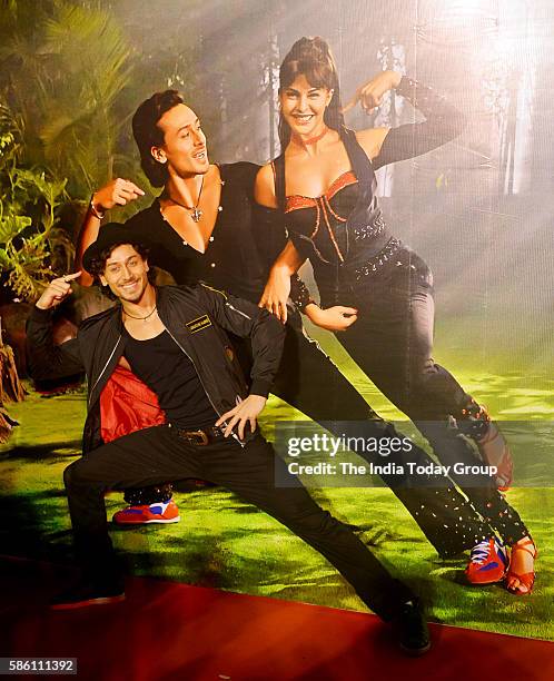 Tiger Shroff during the launch of the song 'Beat pe Botty' from the film A Flying Jatt in Mumbai.